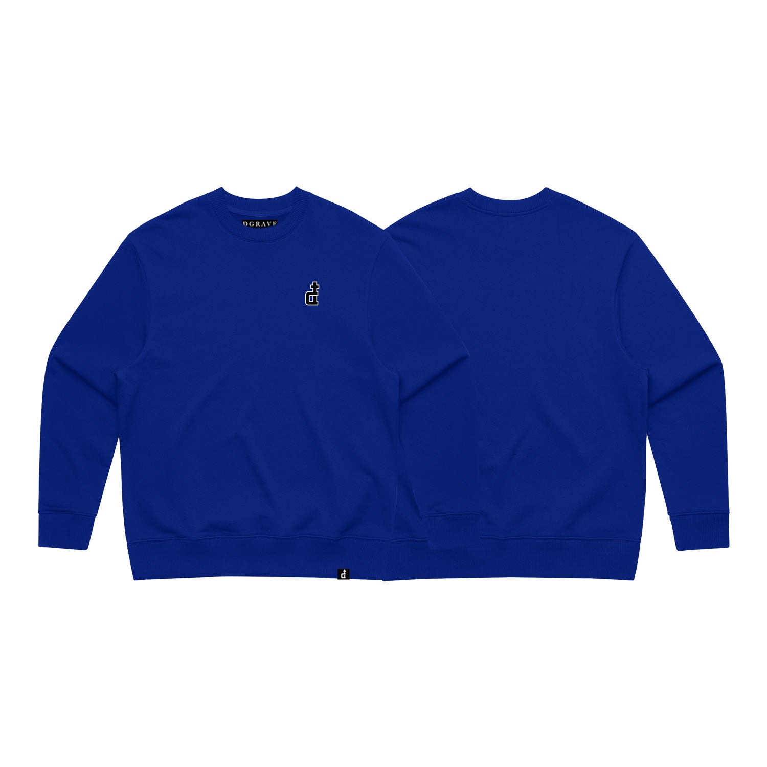 OG LOGO ROYAL BLUE CREWNECK