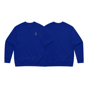 OG LOGO ROYAL BLUE CREWNECK
