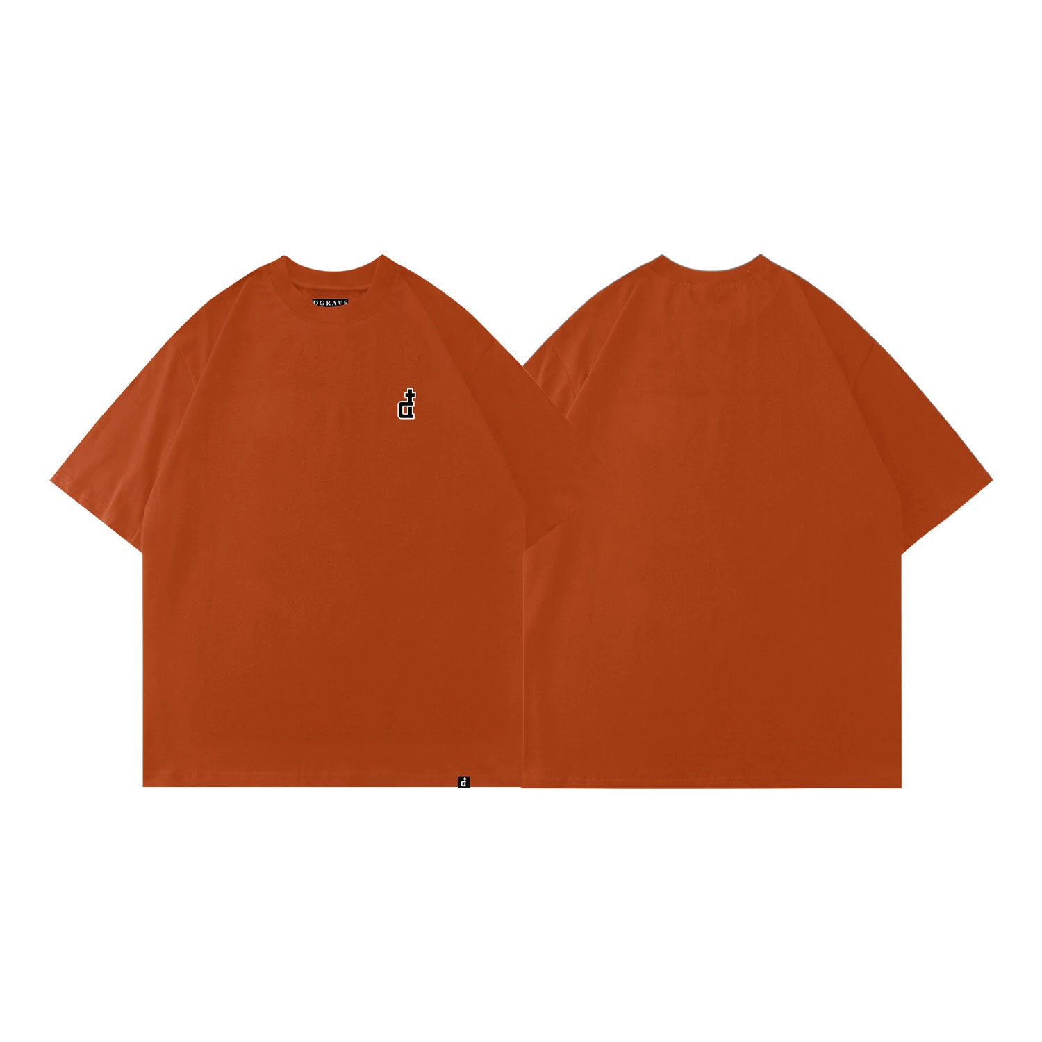 OG LOGO TEE RUST