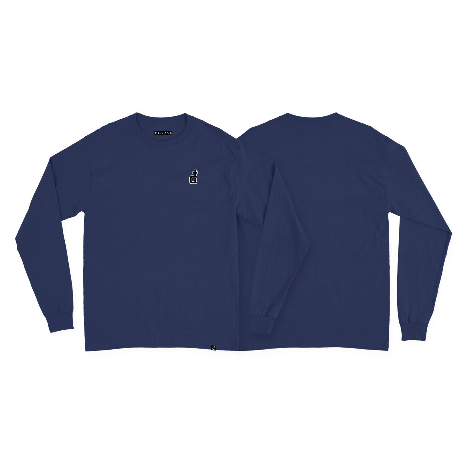 OG LOGO LONGSLEEVES SPACE BLUE