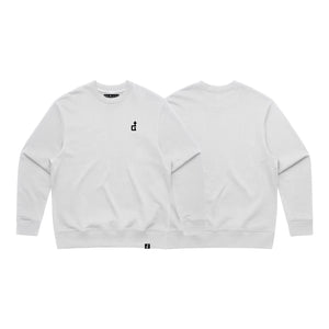 OG LOGO WHITE CREWNECK
