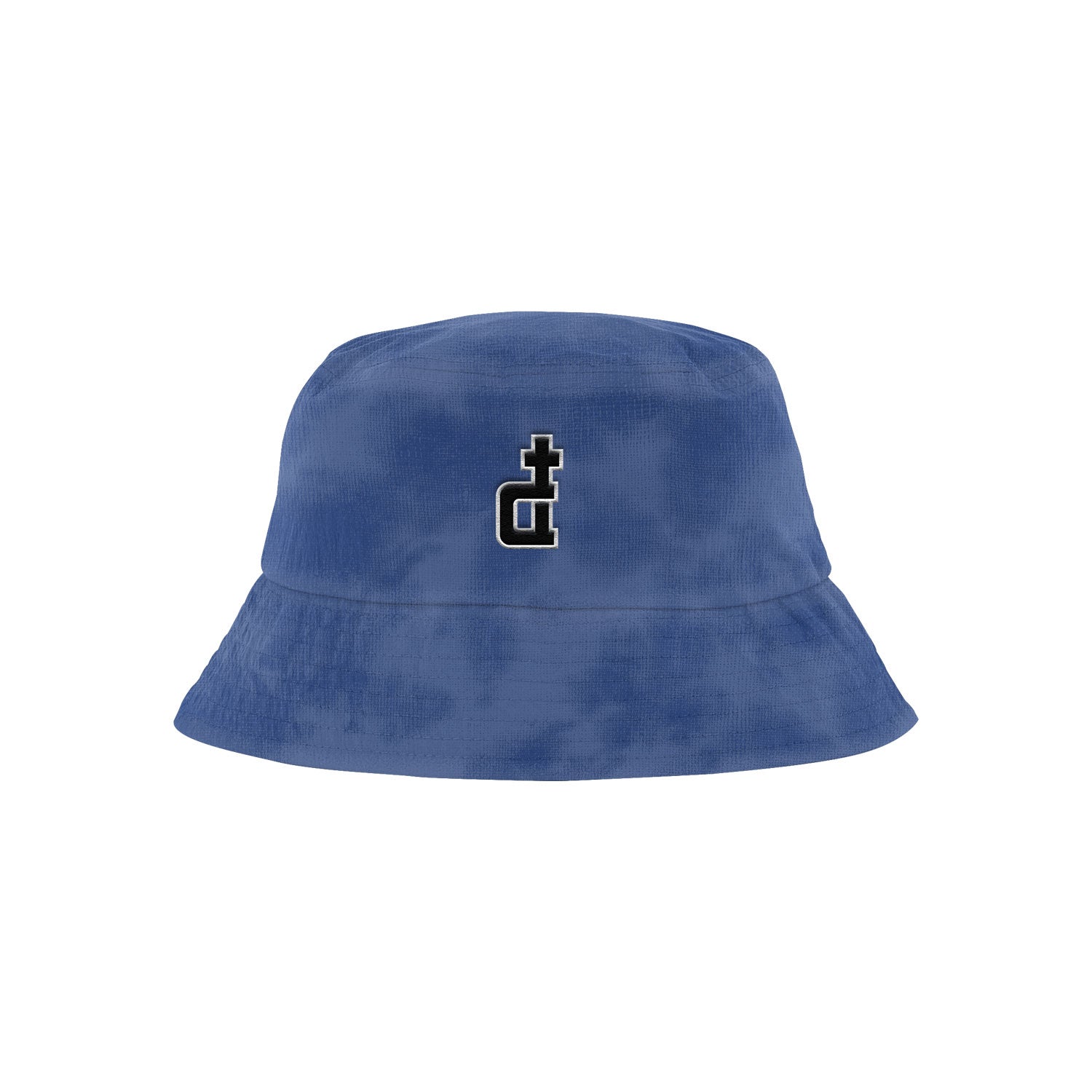 OG LOGO BLUE ACID WASHED BUCKET HAT