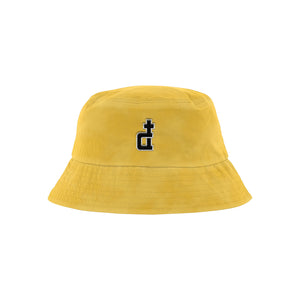OG LOGO YELLOW ACID WASHED BUCKET HAT
