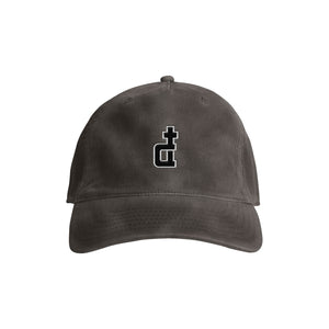 OG LOGO ACID WASHED DAD CAP BROWN