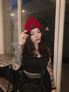 OG LOGO BEANIE MAROON