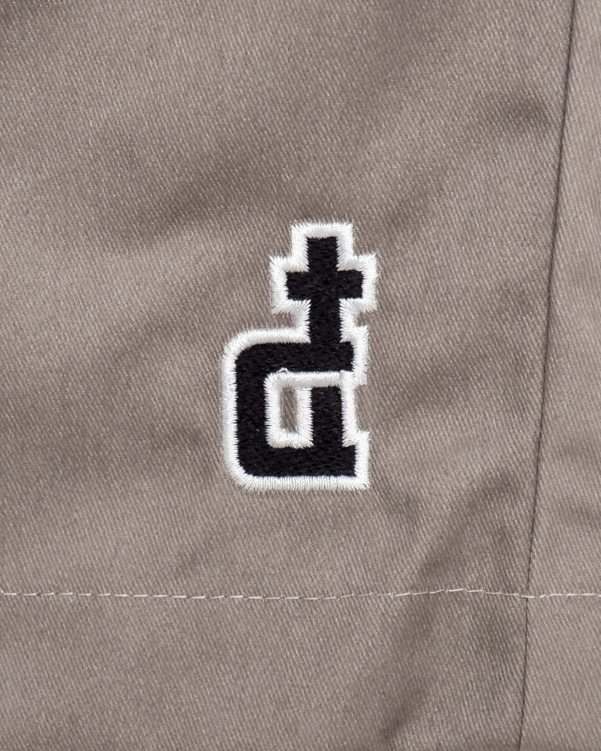 OG LOGO CHROME GRAY WORK WEAR SHORTS