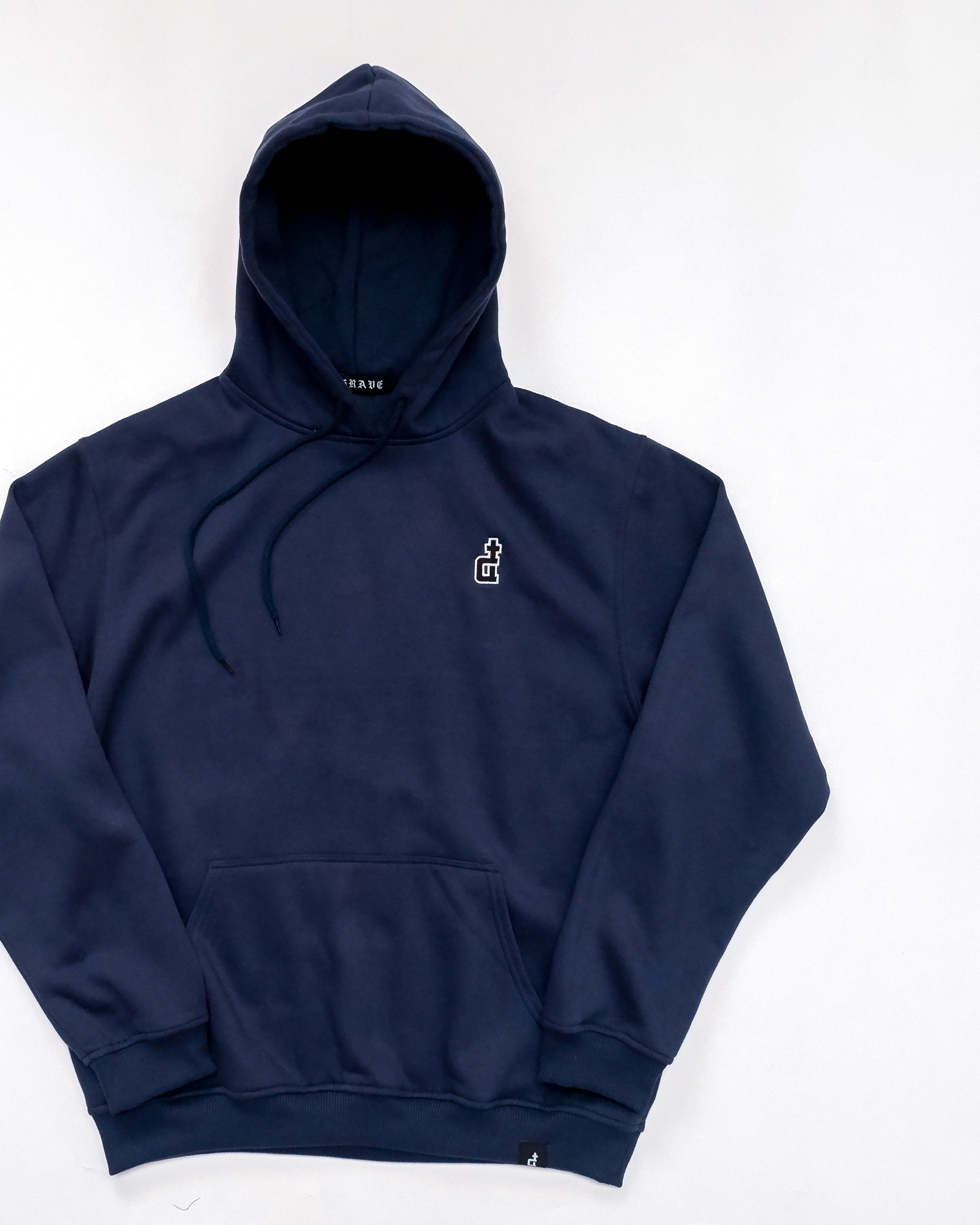 OG LOGO HOODIE NAVY BLUE