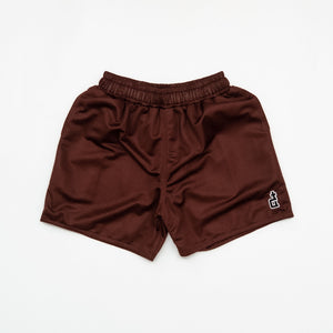 OG LOGO MESH SHORTS DARK OAK