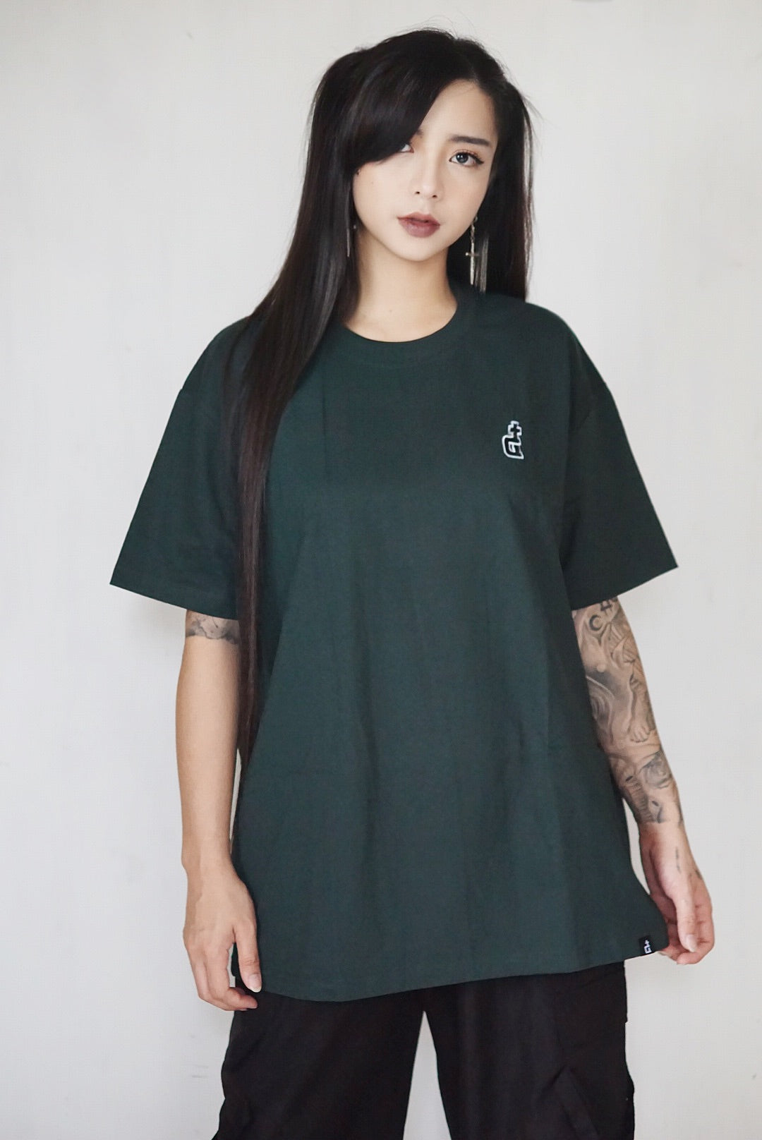 OG LOGO TEE LAND ROVER GREEN