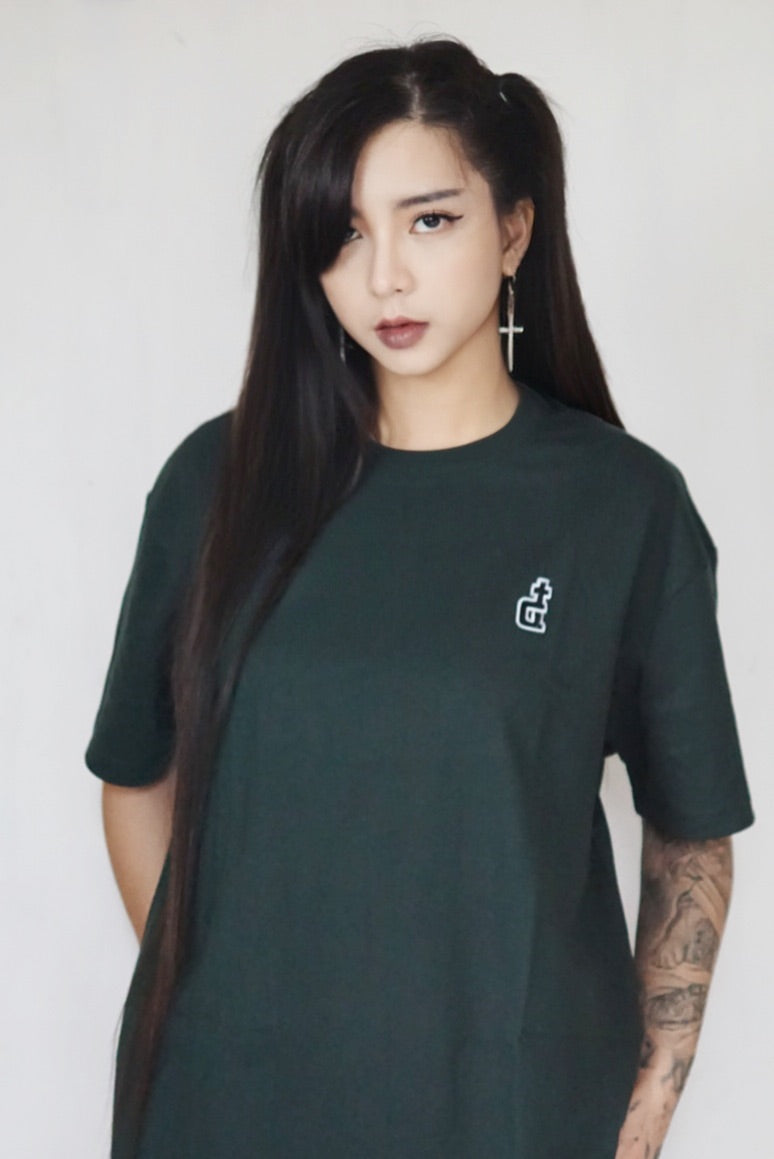 OG LOGO TEE LAND ROVER GREEN