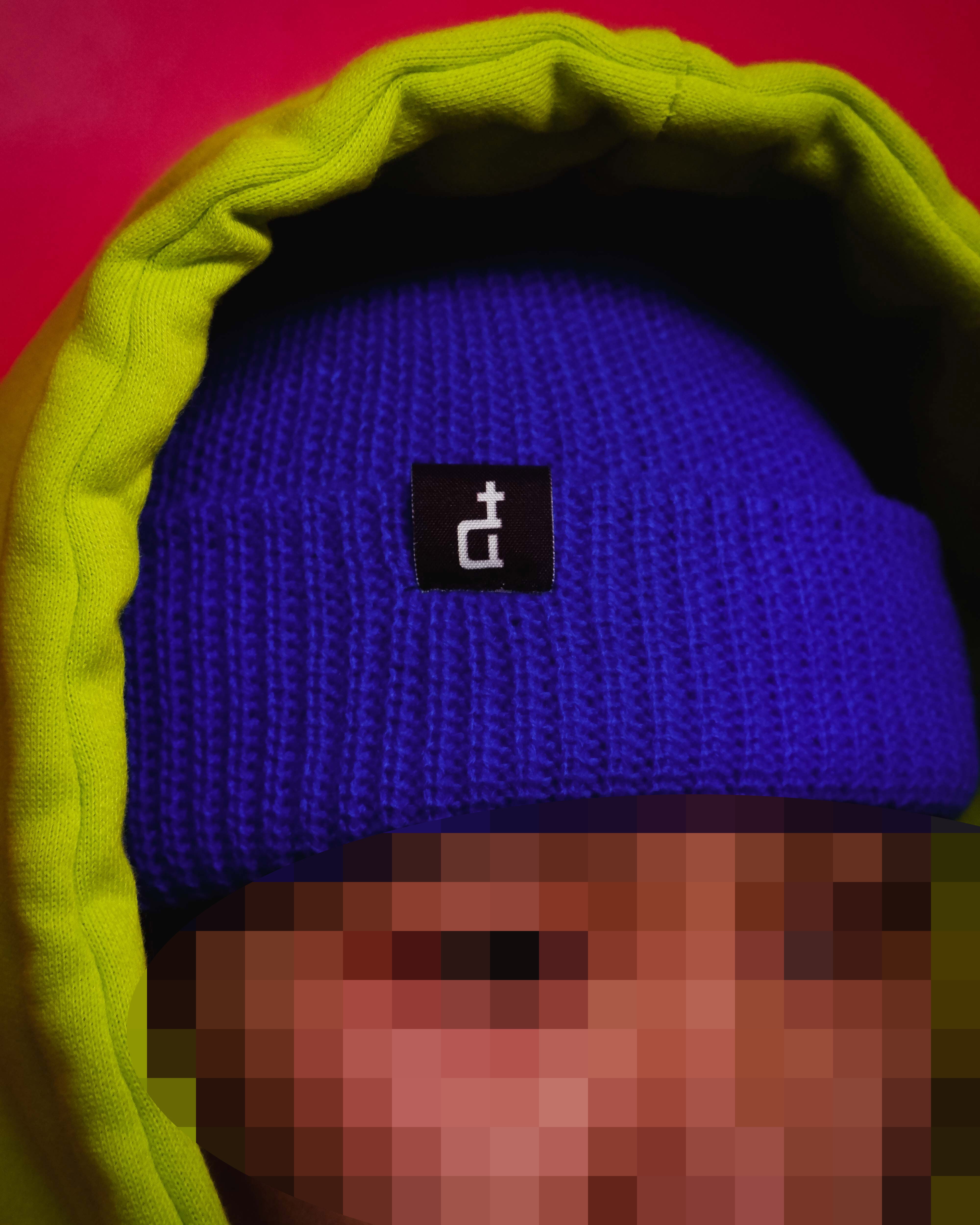 OG LOGO BEANIE ROYAL BLUE