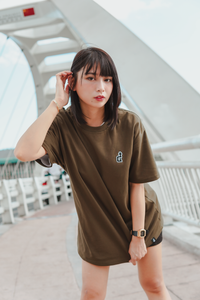 OG LOGO TEE CROCODILE GREEN