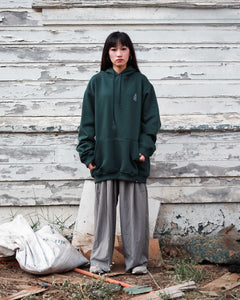 OG LOGO HOODIE DARK GREEN