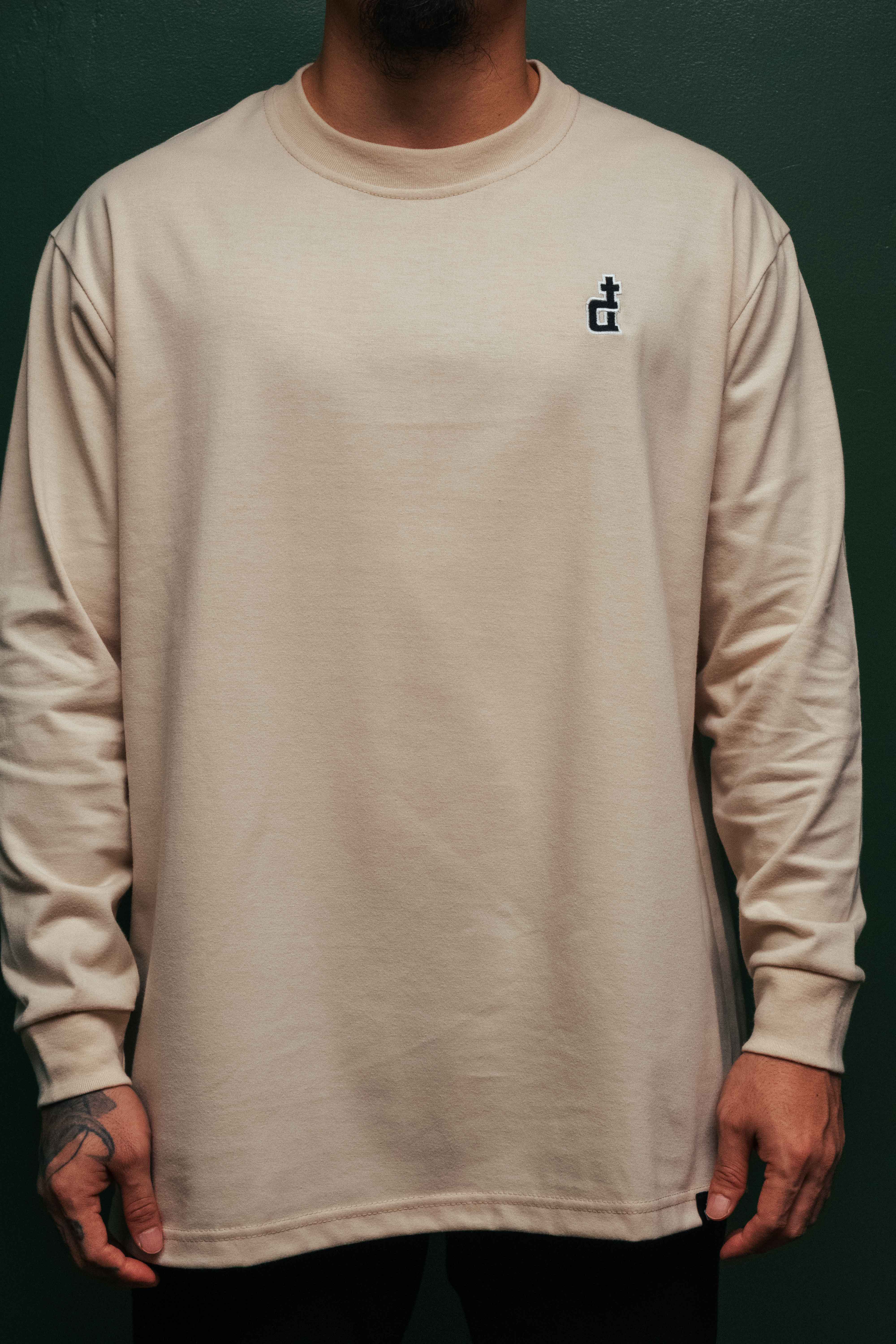 OG LOGO LONGSLEEVES OAT