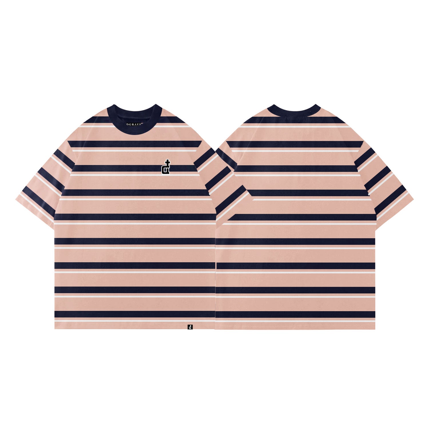 OG LOGO OLD ROSE STRIPES STRIPES 34