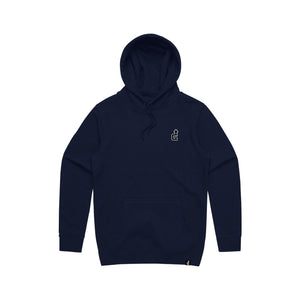 OG LOGO HOODIE NAVY BLUE