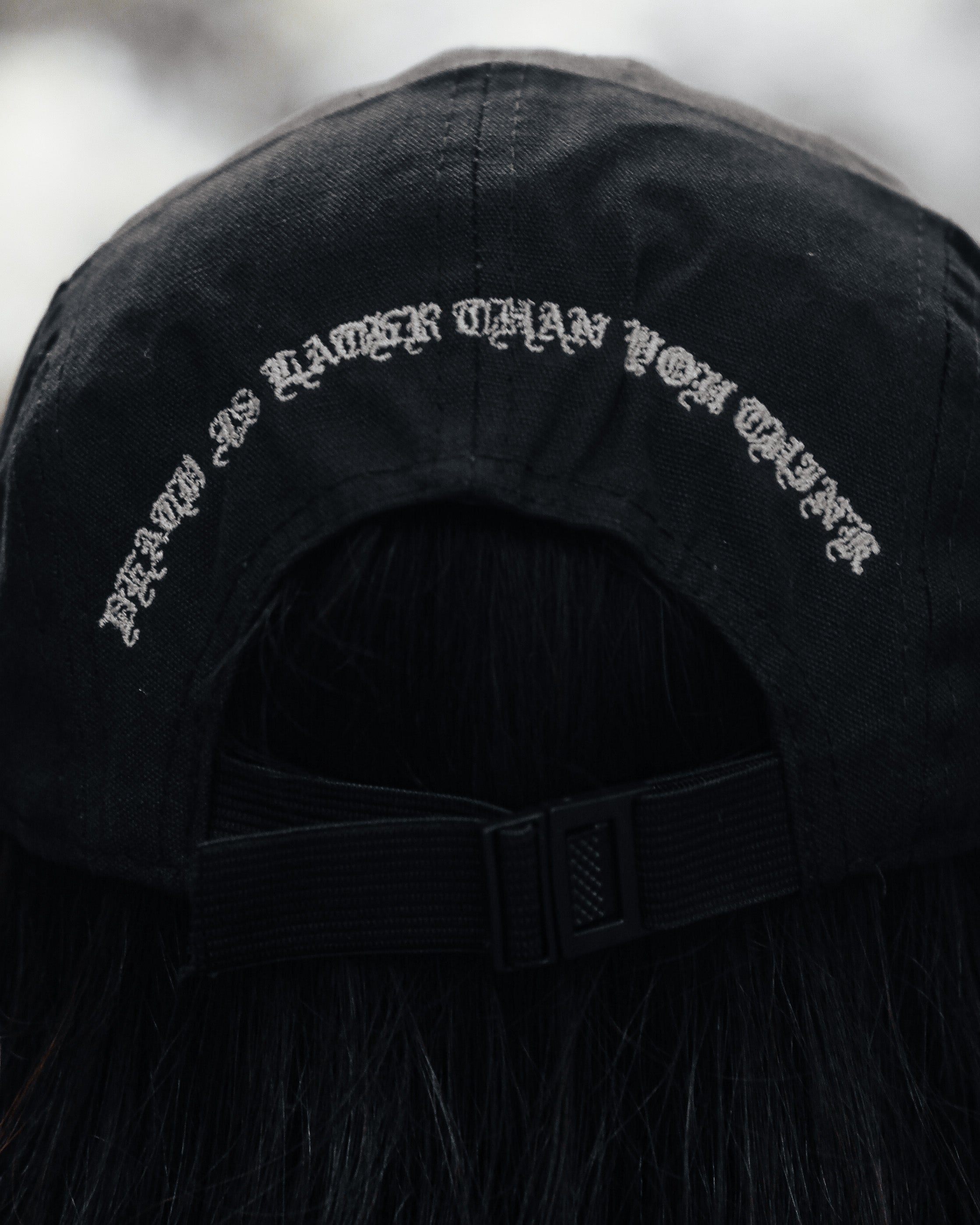 PANEL CAP BLACK