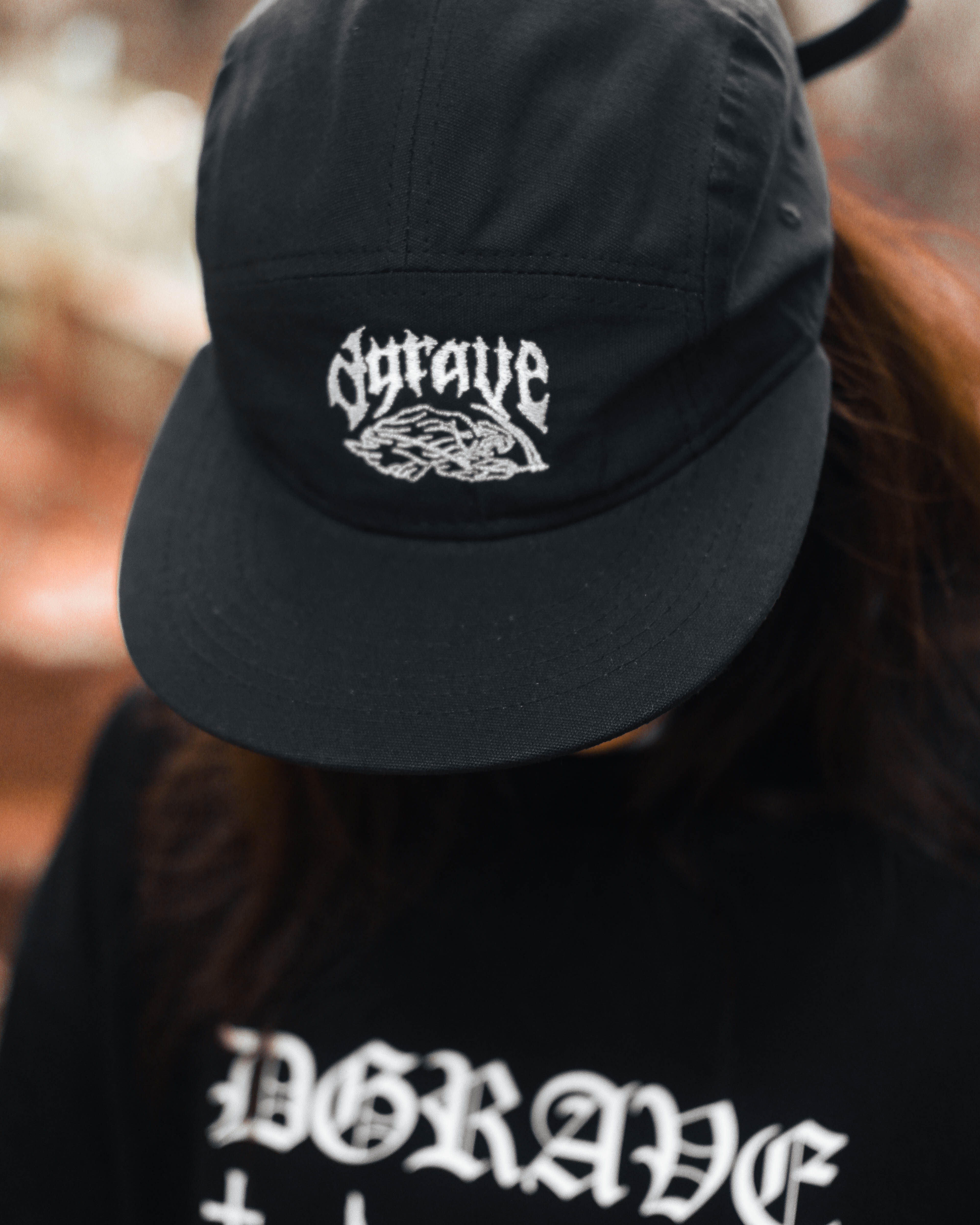 PANEL CAP BLACK