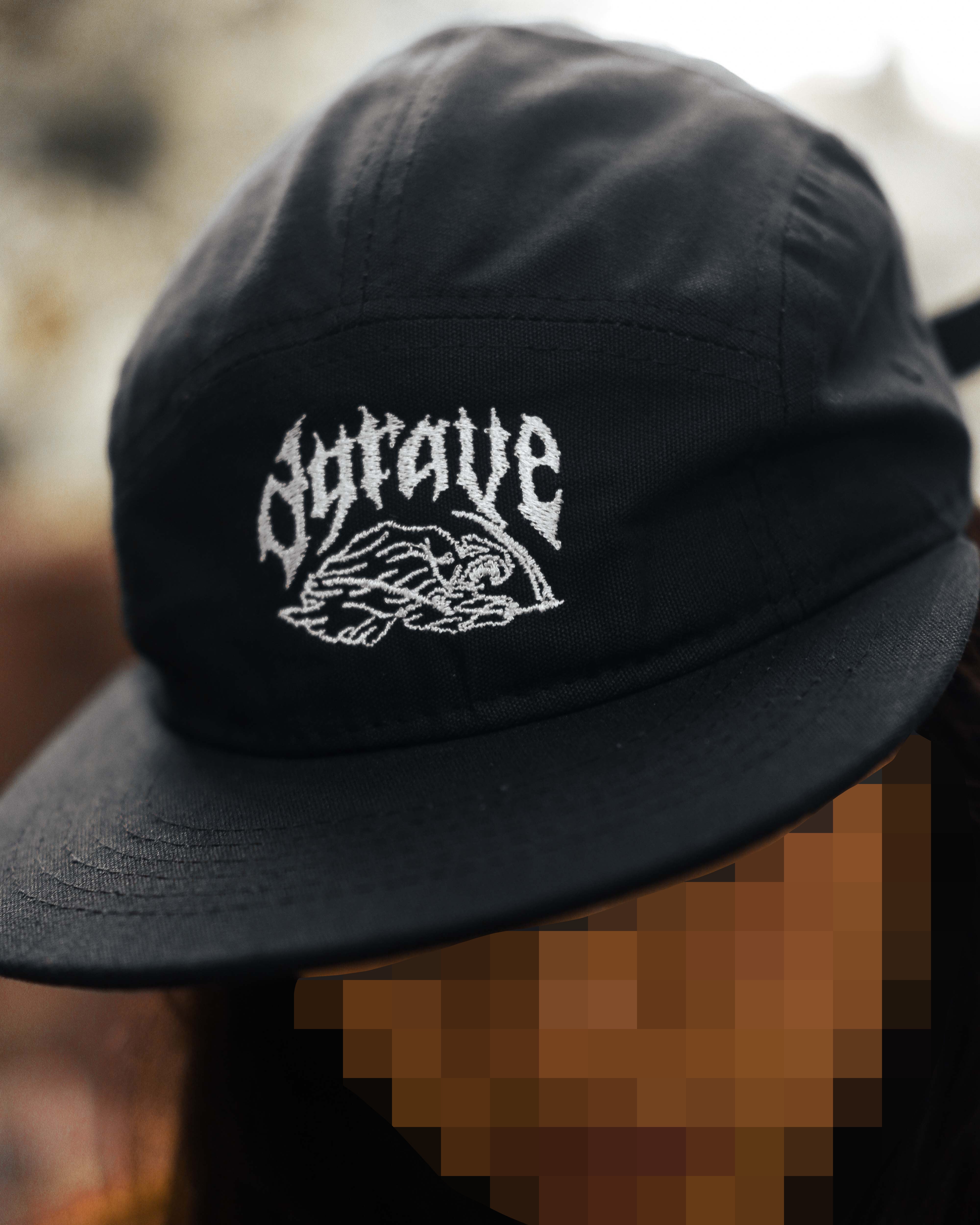 PANEL CAP BLACK