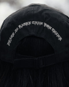 PANEL CAP BLACK