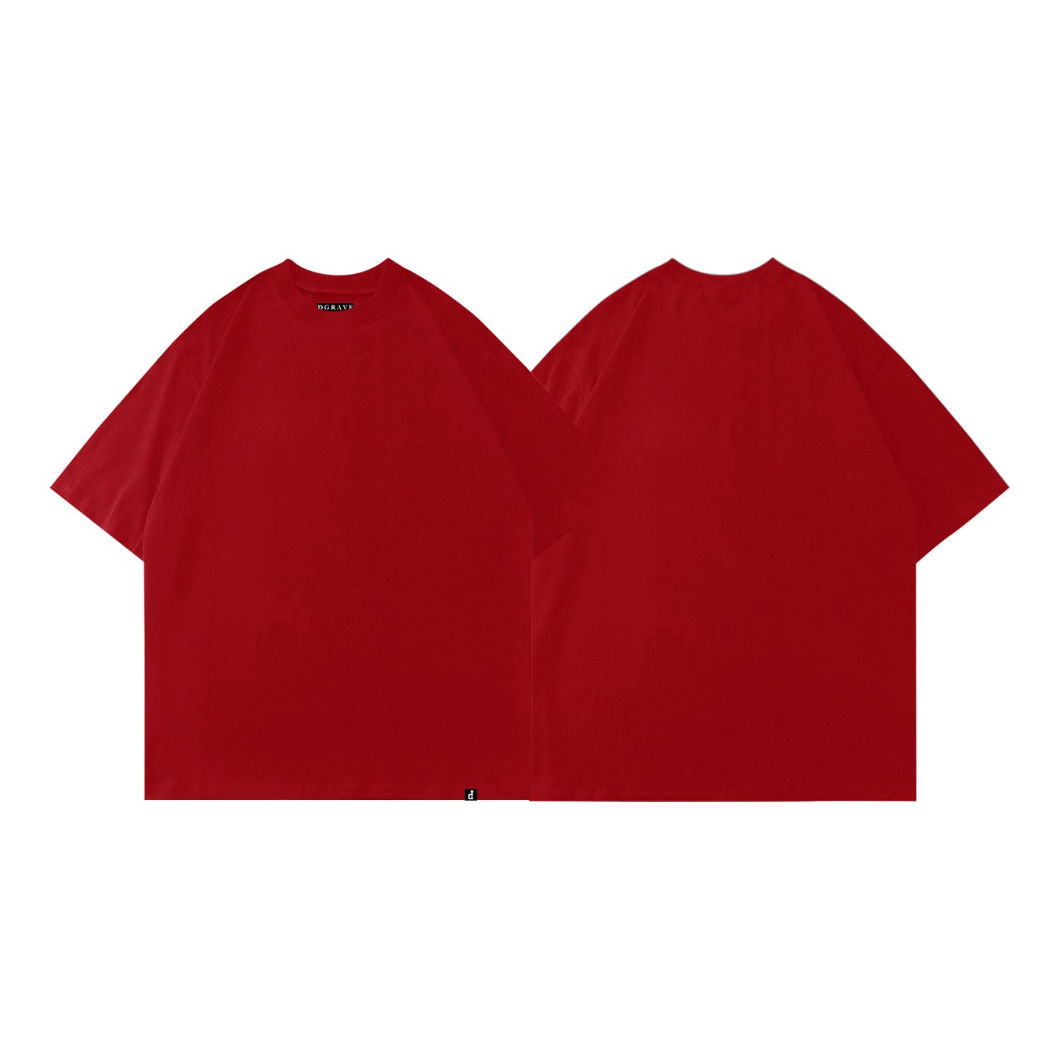 PLAIN RED CURRANT TEE