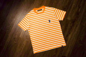 POCKET STRIPES TEE BUTTERSCOTCH