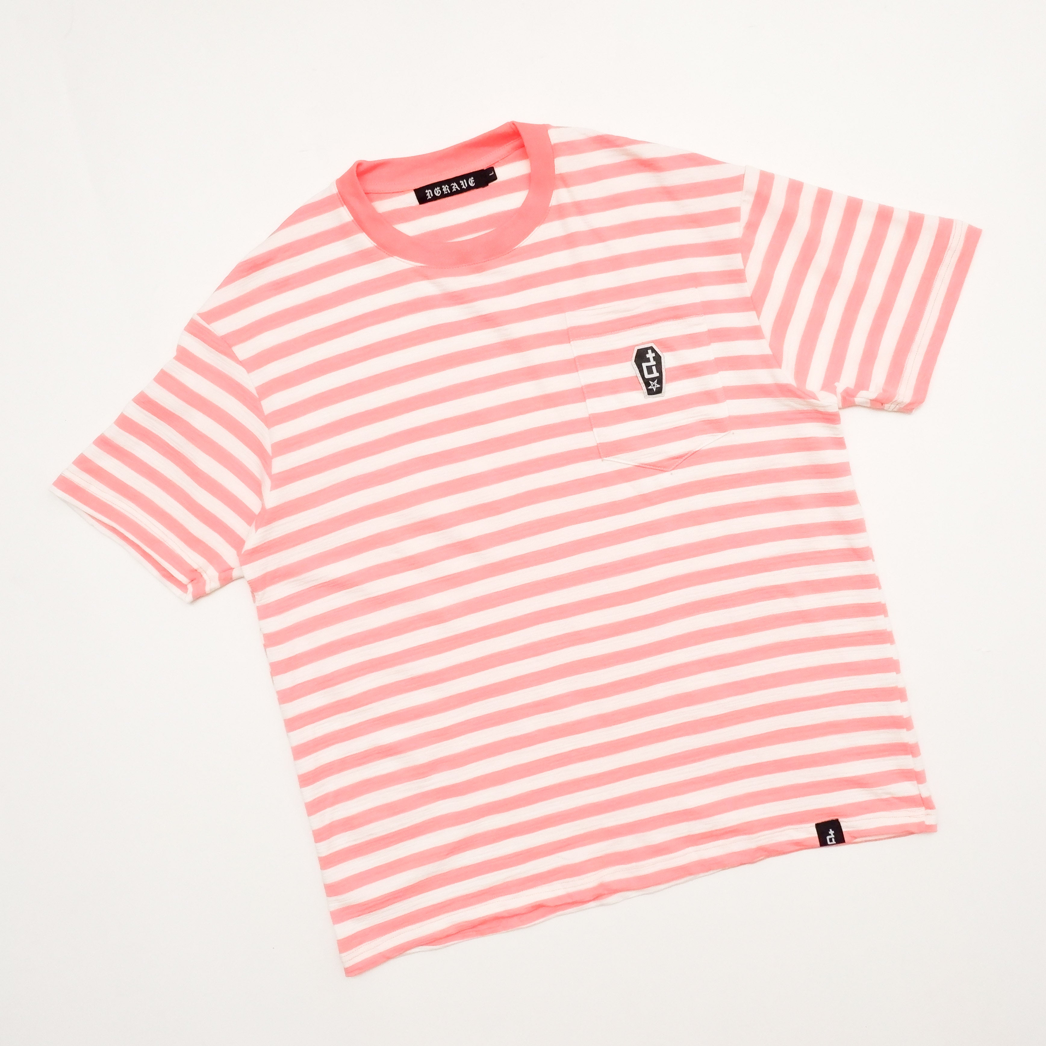 CASKET LABEL PEACH POCKET STRIPES SERIES