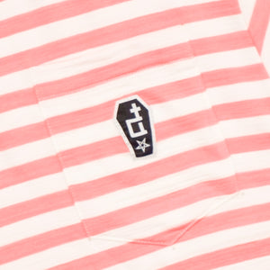 CASKET LABEL PEACH POCKET STRIPES SERIES