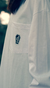 CASKET LABEL POCKET SERIES WHITE