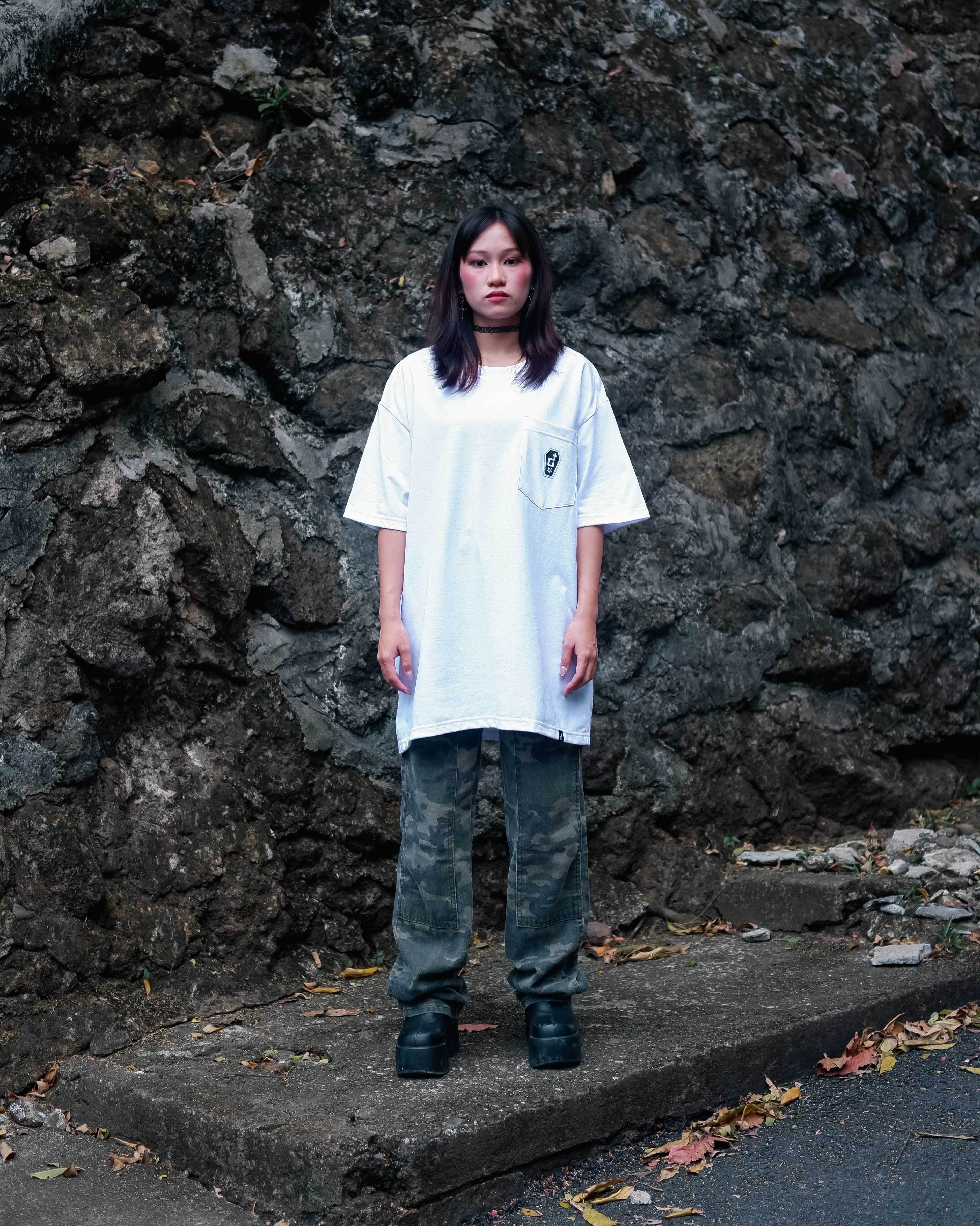CASKET LABEL POCKET SERIES WHITE