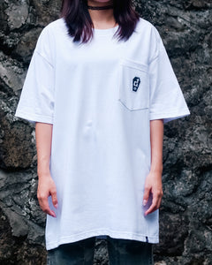 CASKET LABEL POCKET SERIES WHITE