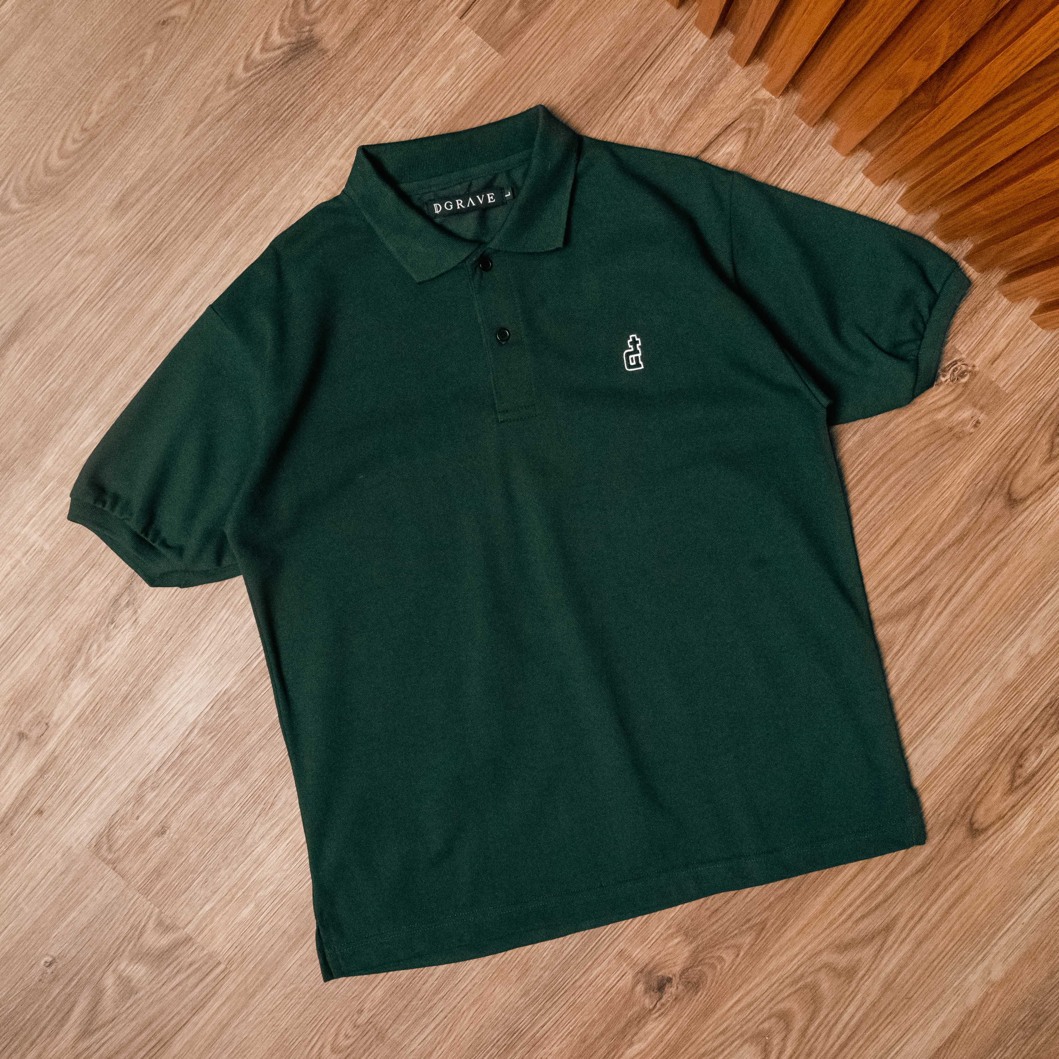 OG LOGO POLO SHIRT BRITISH RACING GREEN