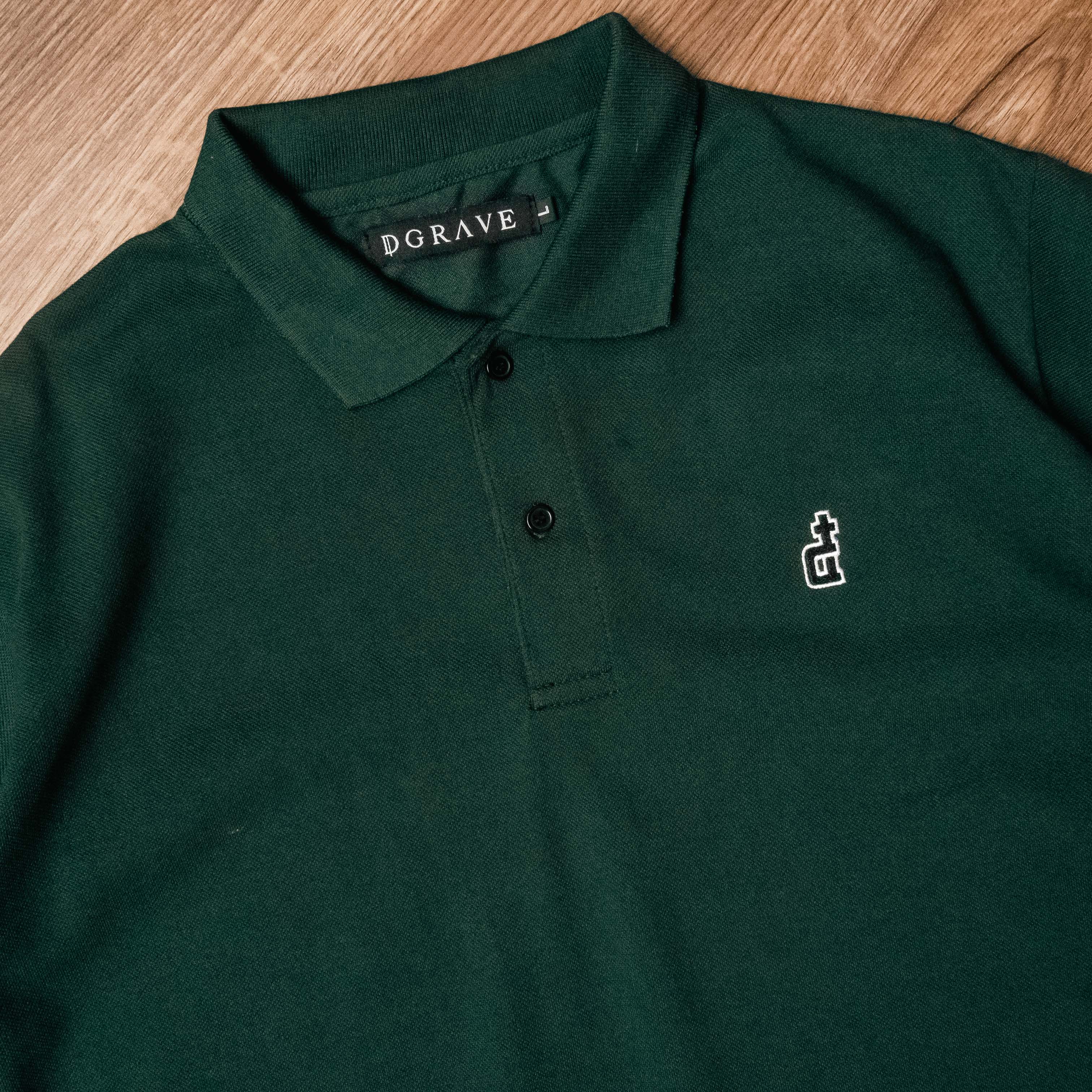 OG LOGO POLO SHIRT BRITISH RACING GREEN