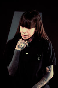 OG LOGO POLO SHIRT BLACK