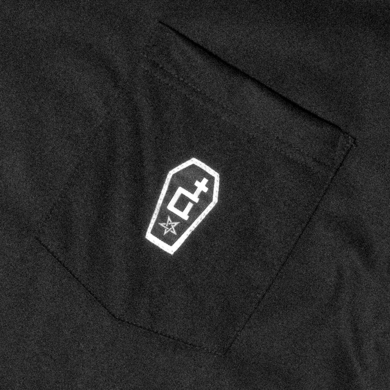 CASKET LABEL POCKET SERIES BLACK