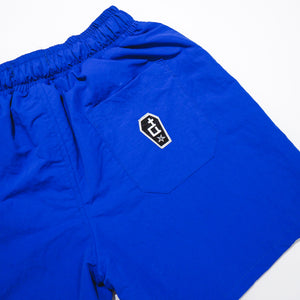 CASKET LABEL QUICK DRY OUTDOOR TRAINING SHORTS ROYAL BLUE