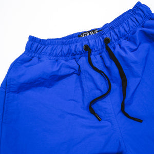 CASKET LABEL QUICK DRY OUTDOOR TRAINING SHORTS ROYAL BLUE