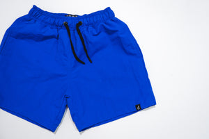 CASKET LABEL QUICK DRY OUTDOOR TRAINING SHORTS ROYAL BLUE