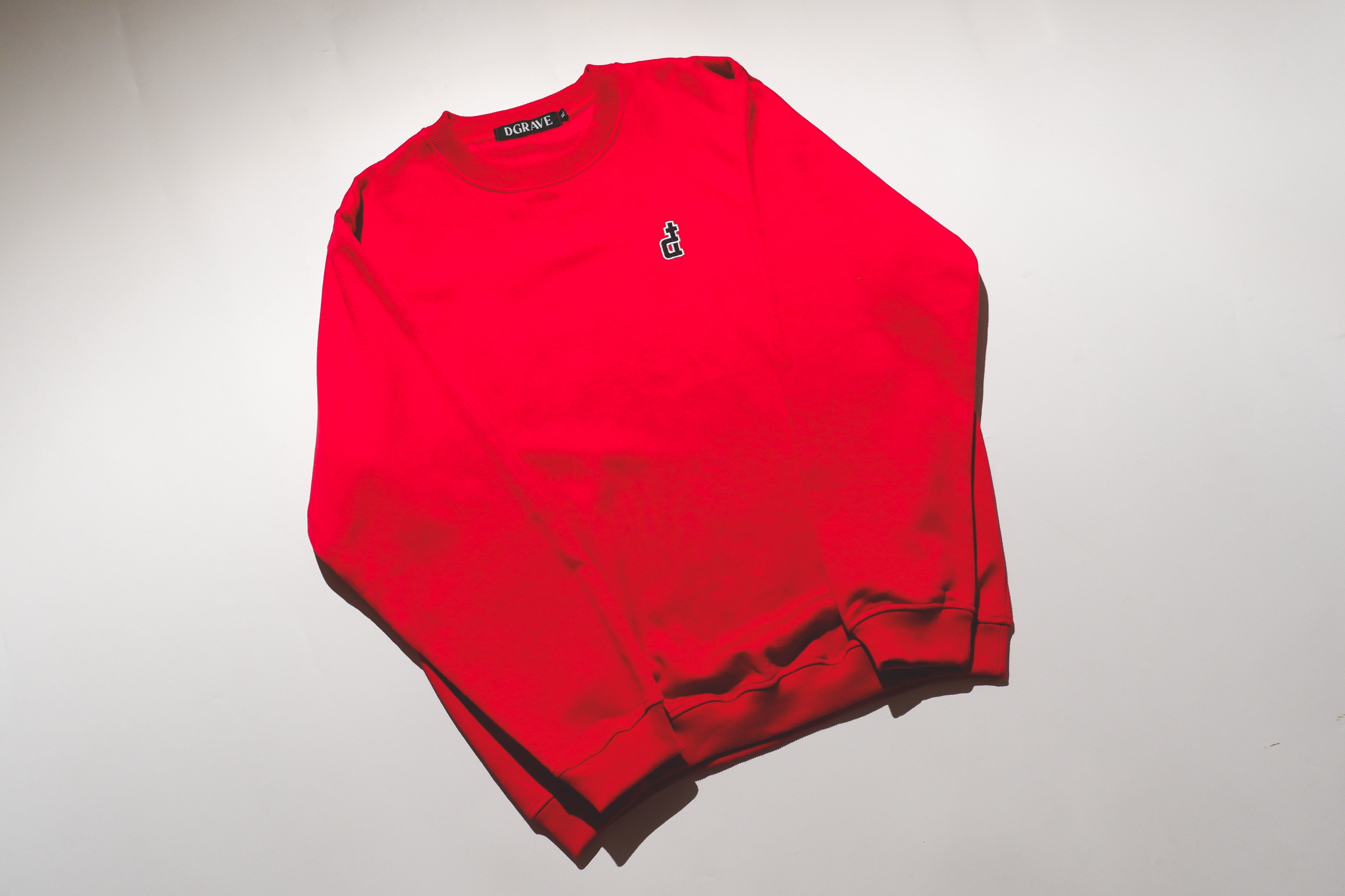 OG LOGO RED CREWNECK