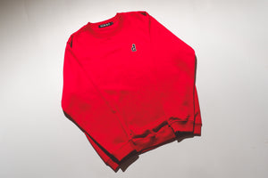 OG LOGO RED CREWNECK