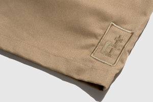 ROGUE WEAVE CHINO KHAKI SHORTS