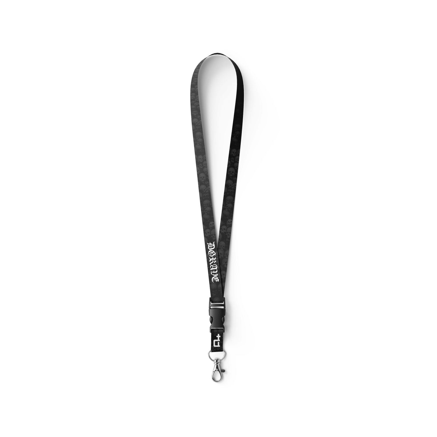 SANCTA MALUM BLACK LANYARD