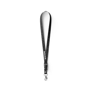 SANCTA MALUM BLACK LANYARD