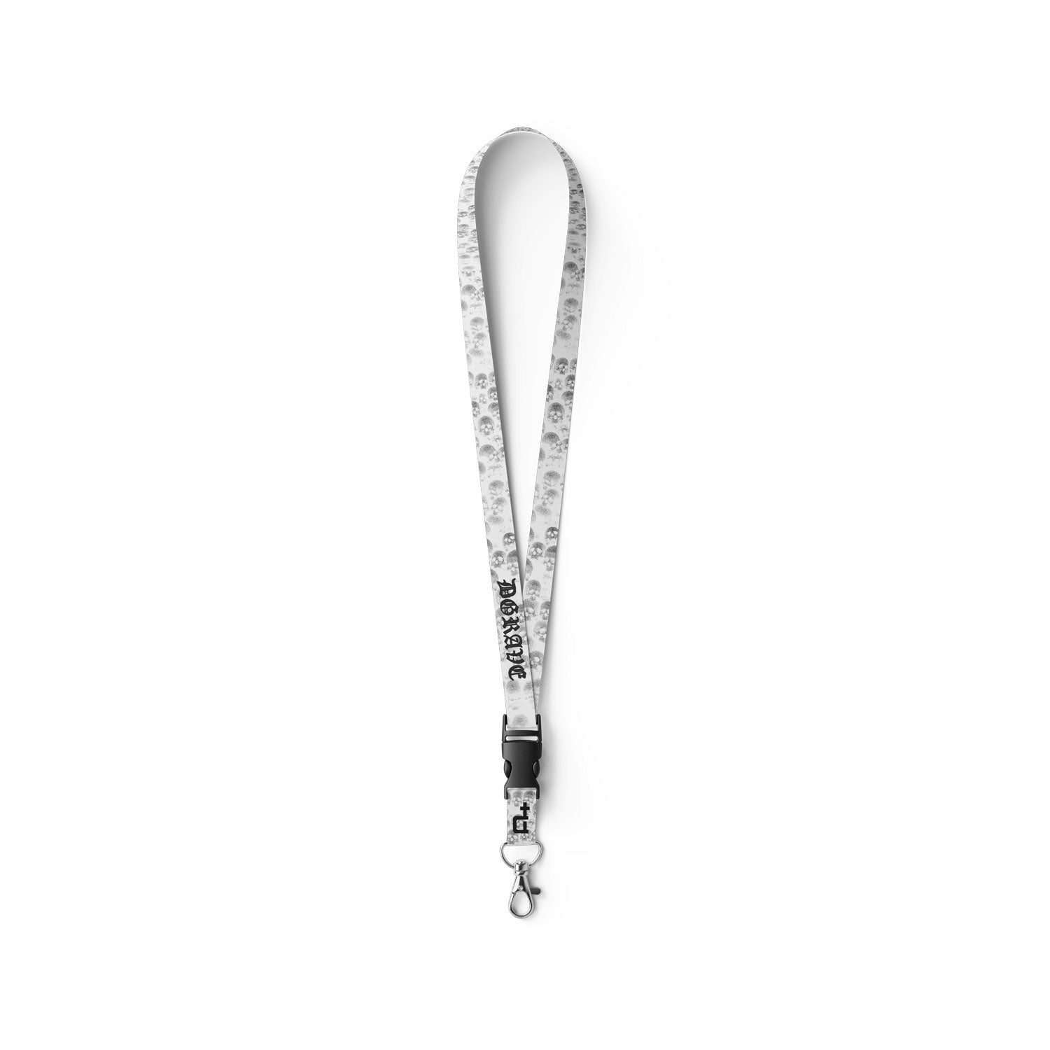 SANCTA MALUM WHITE LANYARD