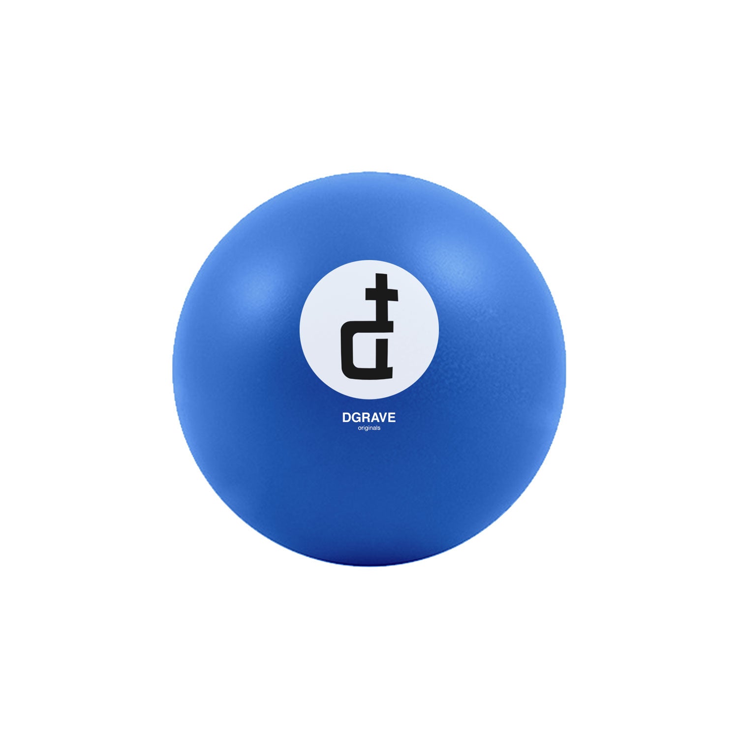 DLOGO BLUE STRESS BALL