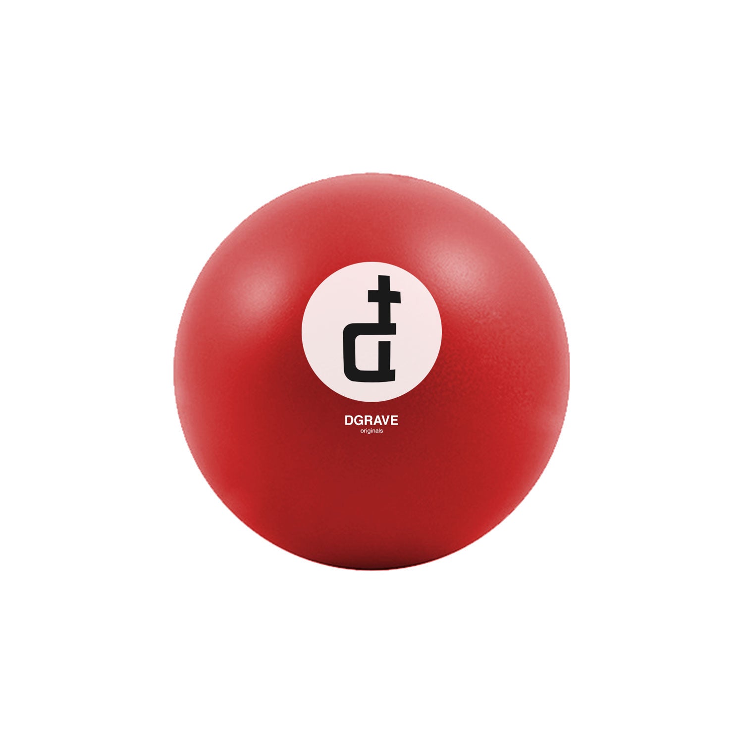 DLOGO RED STRESS BALL