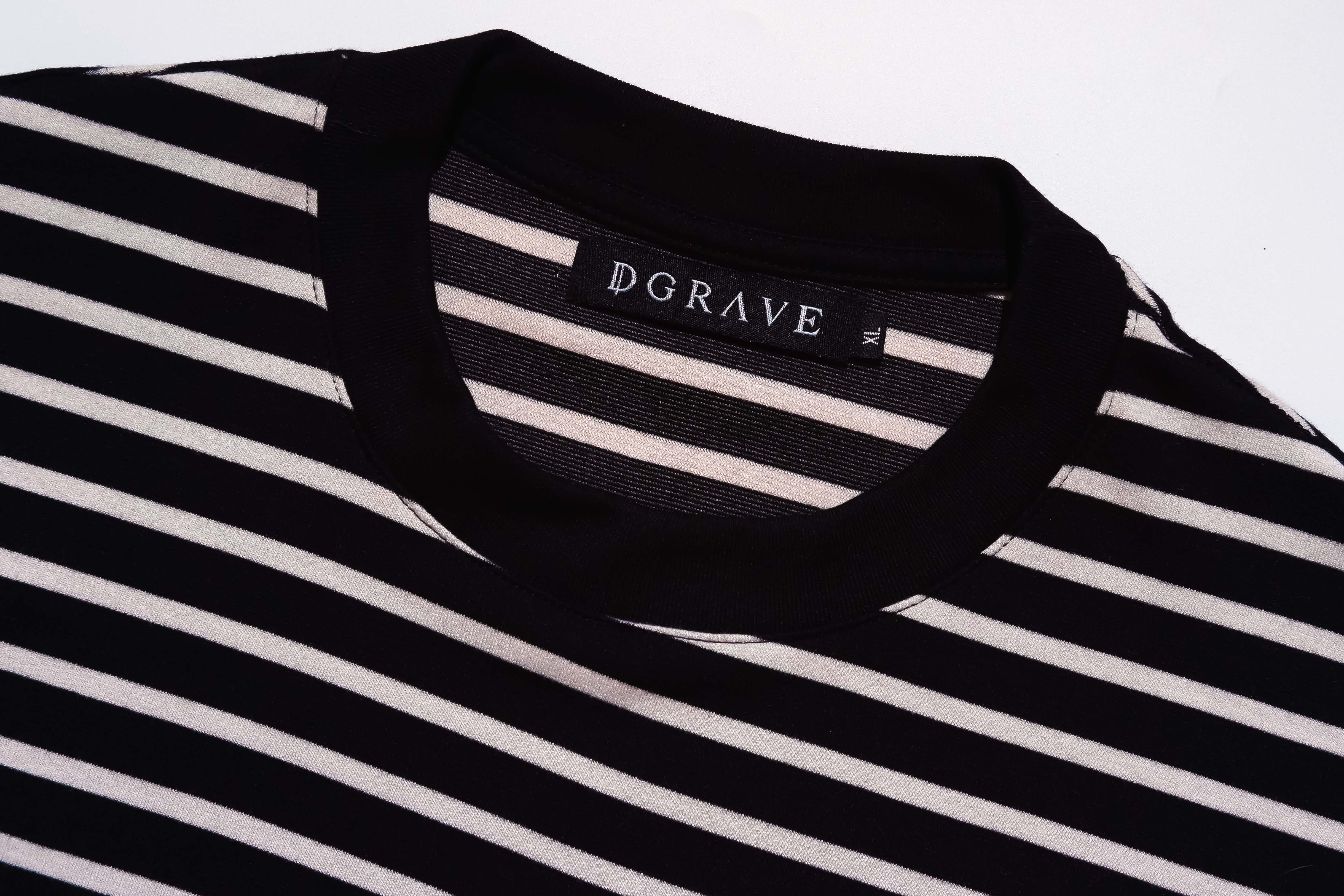 OG LOGO BLACK & IVORY STRIPES 24