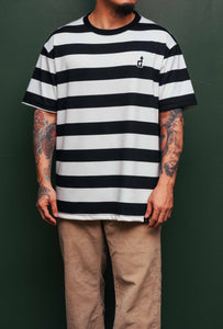 OG LOGO BLACK AND WHITE STRIPES 18