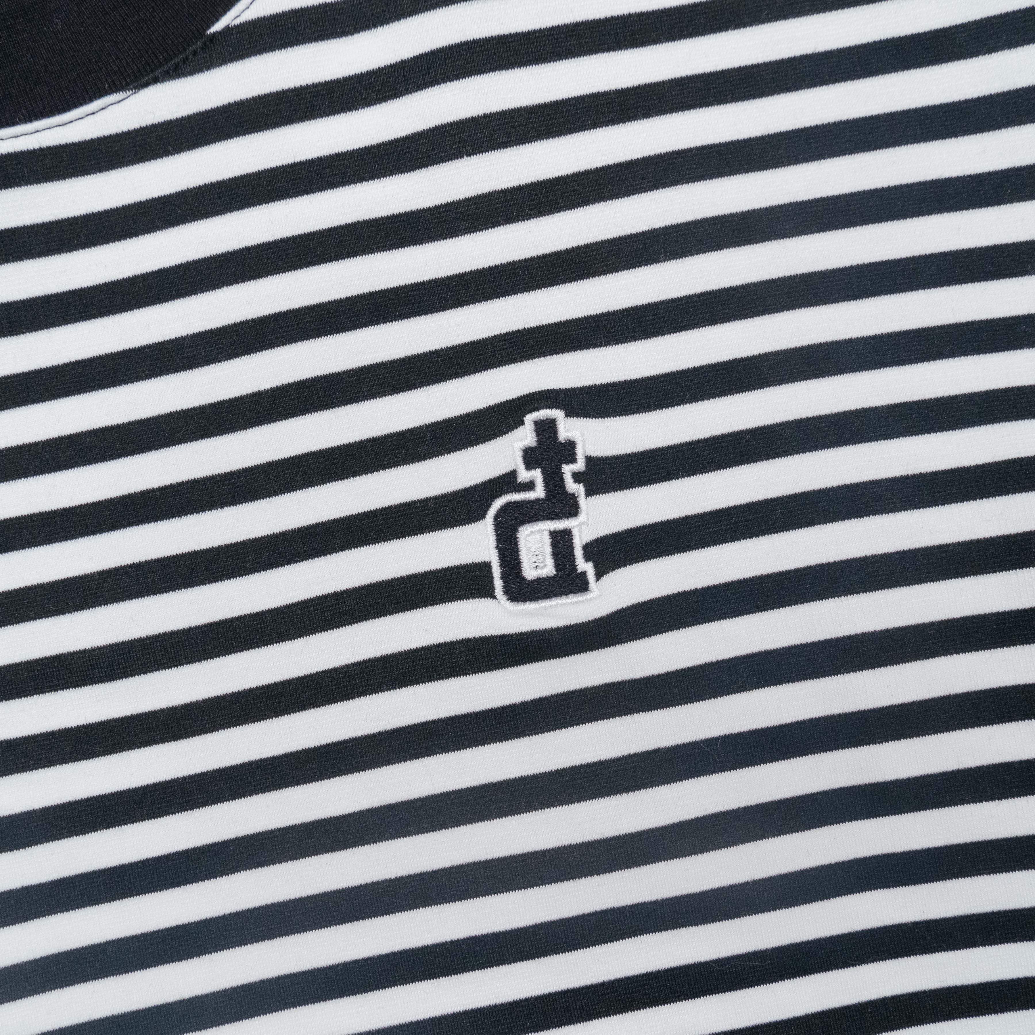 OG LOGO NARROW BLACK & WHITE STRIPES 26