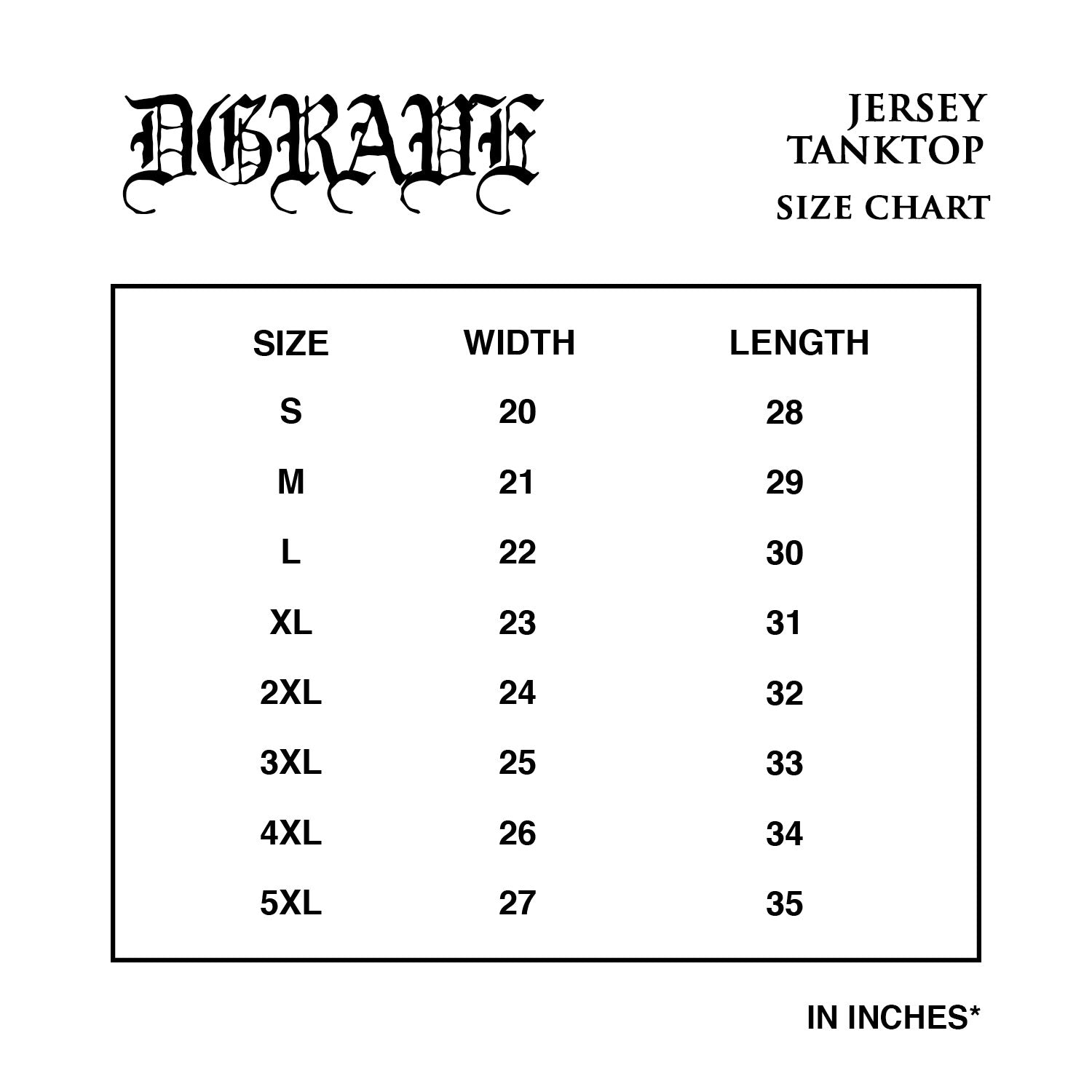 WEAK DIE FIRST TANK JERSEY